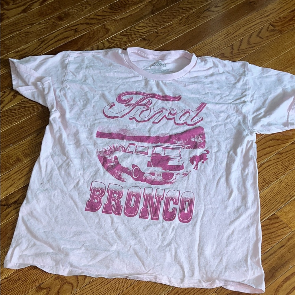 Ford Pink Cotton T-Shirt